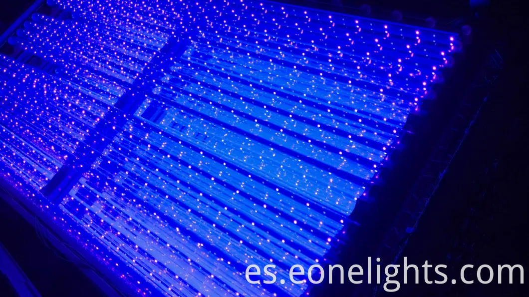 LED Tres filas de perlas de lámpara Luz UV para la máquina de impresión de tinta Lámpara ultravioleta